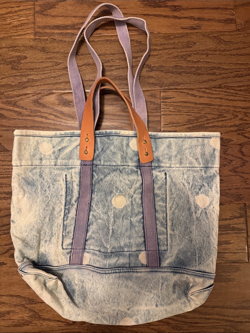 Immodest Cotton Small EW canvas tote